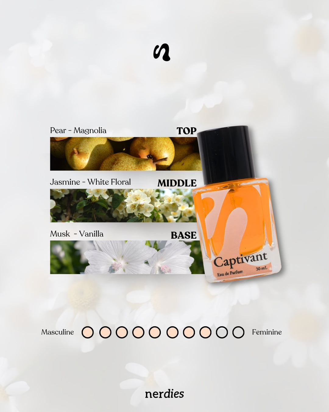 Nerdies - Captivant Eau De Parfum 30ml